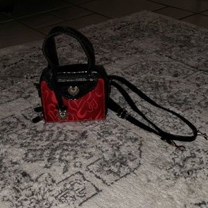 SOLD-EUC♡ HEART MINI BAG/CROSSBODY